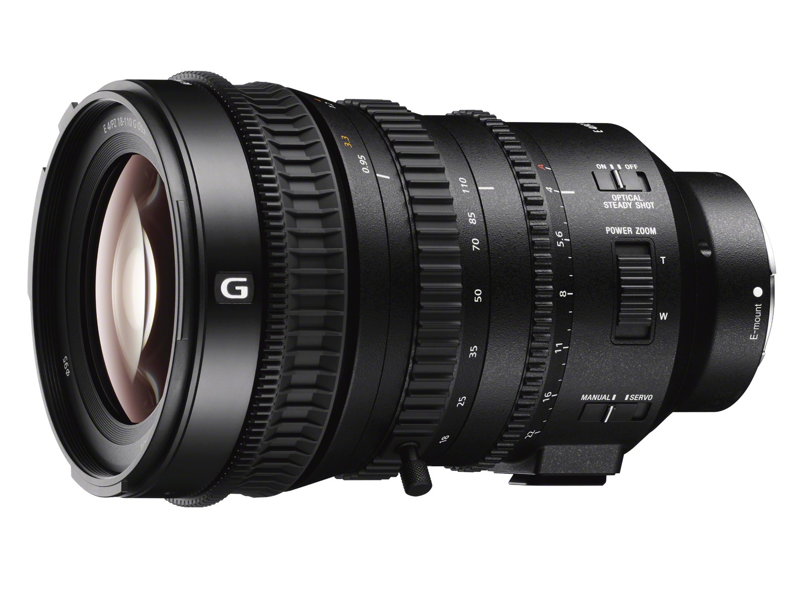 索尼发布E PZ 18-110mm F4 G OSS电动变焦镜
