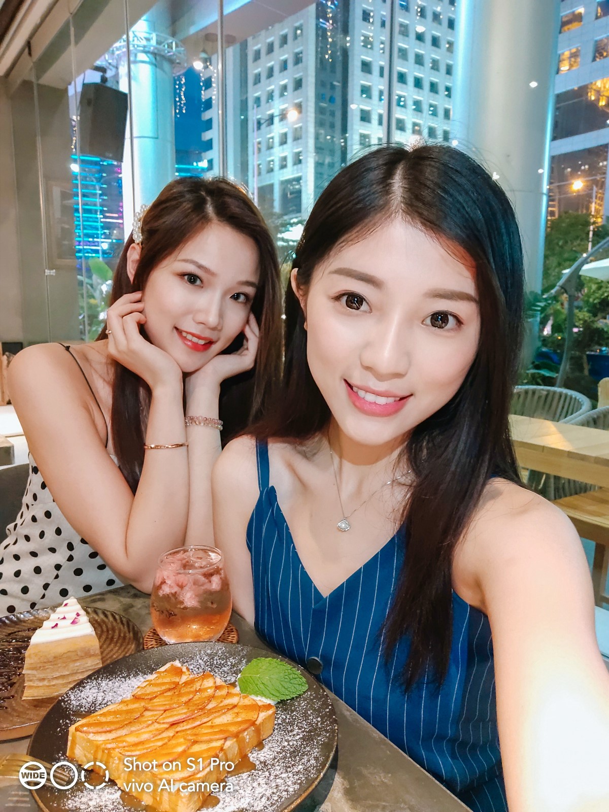 vivo s1 pro拍摄小技巧 周末聚会闺蜜间的新玩法